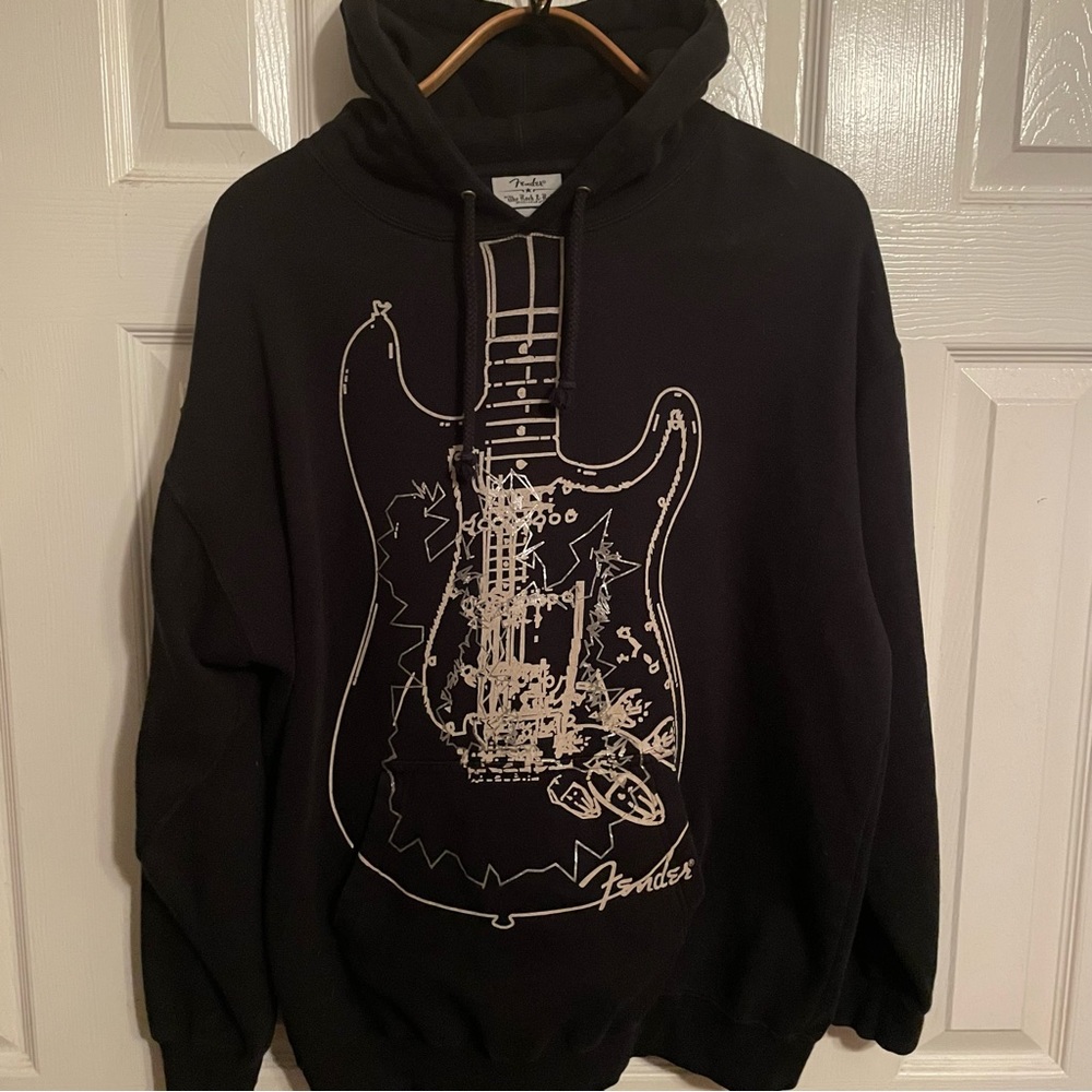 Fenders The rock and roll lifestyle women’s hoodie! XL
